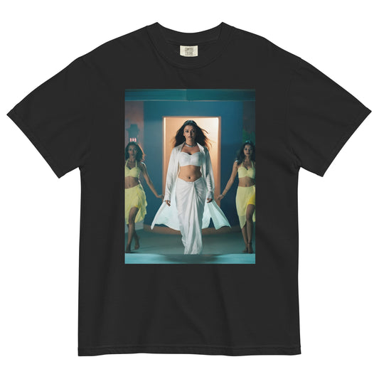 Front view of Ash ramta jogi Bollywood poster tee
