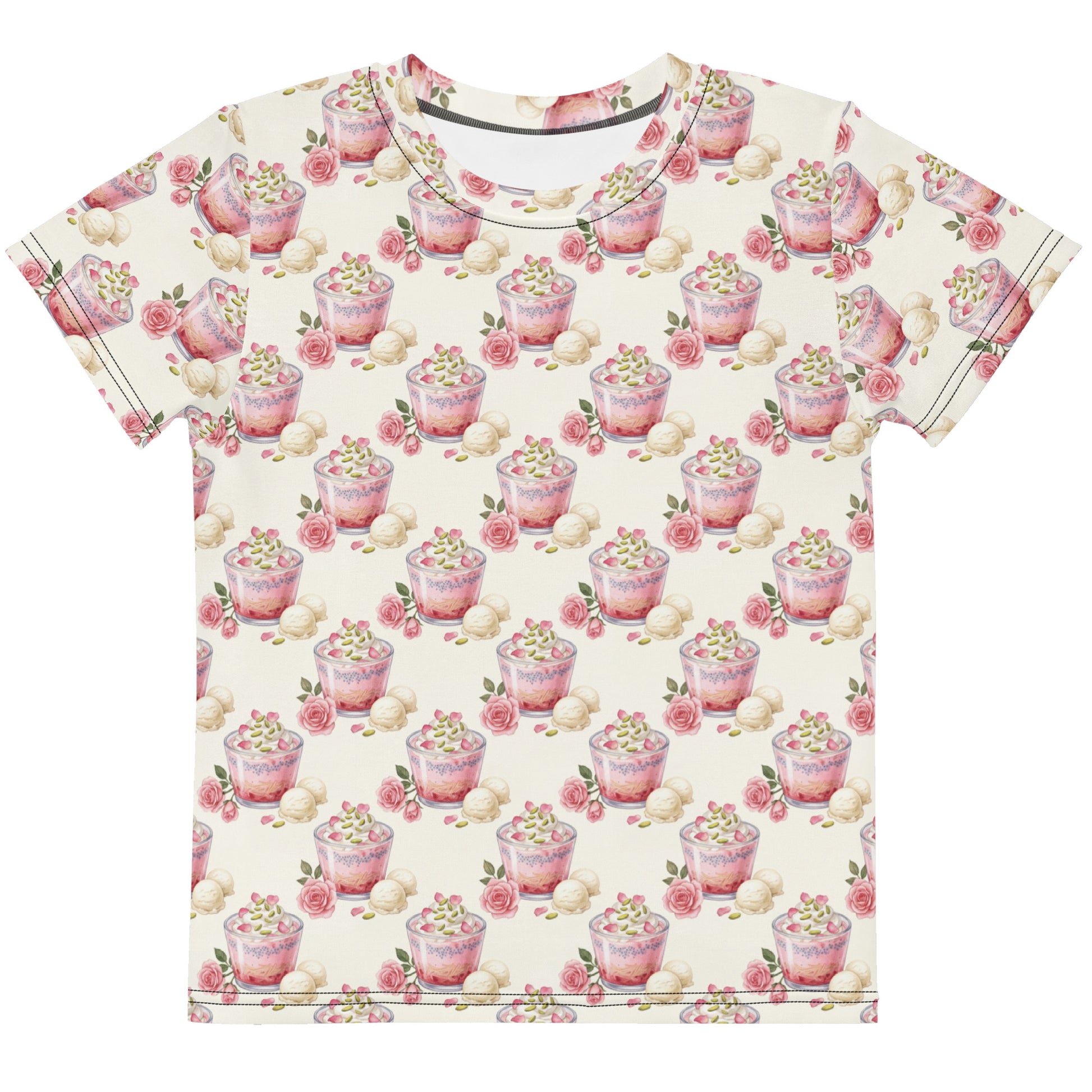 Front view of falooda kids tee