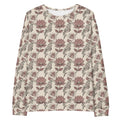 Front view of henna inspired crewneck
