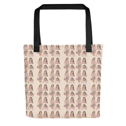 Front view of tote bag inspired by Kareena Kapoor's famous K3G character Poo