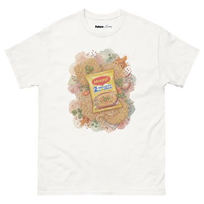 Front view of Maggi inspired vintage tee