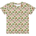 Front view of paan inspired kids tee