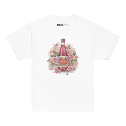 Front view of rooh afza inspired youth tee